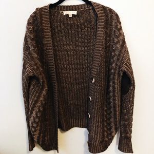 Urban Outfitters Knit Cardigan with Elbow Patches